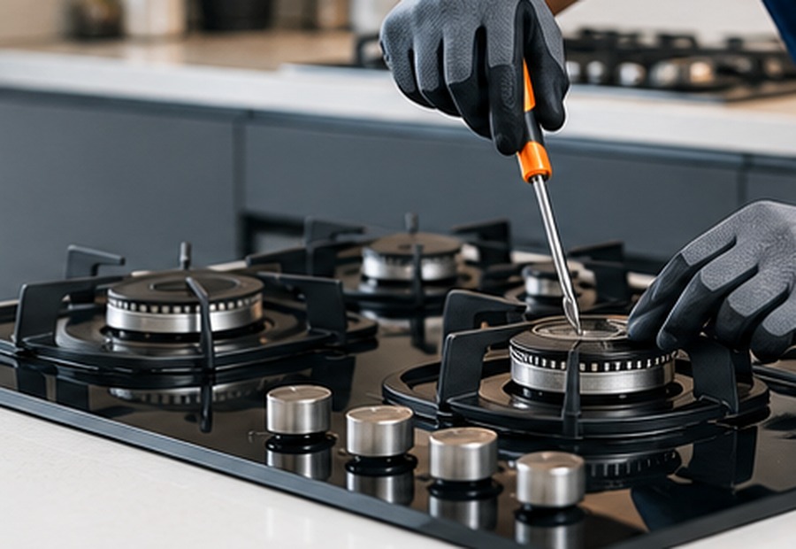 Gas stove repair